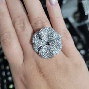 Sterling Silver flower ring